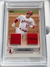 Shohei Ohtani Jersey Fusion Game-Used Shirt Relic 10/75 MLB Baseball Card Japan