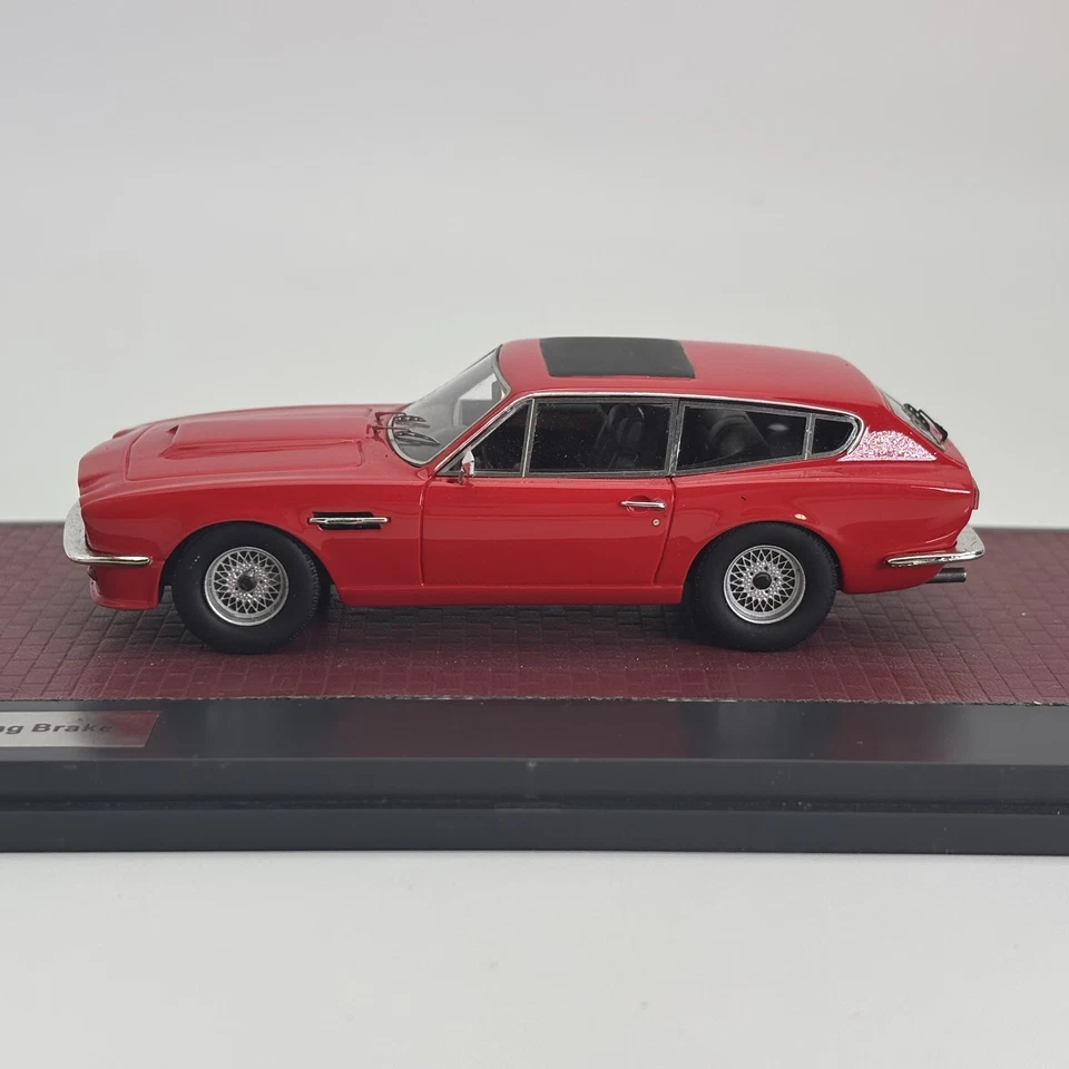 Matrix 1/43 Aston Martin V8 shooting Brake Red Resin Car Model - Image 3 of 4