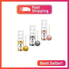 Edible Glitter Spray - 3 Colors Edible Spray Glitter Food Grade Metallic Shimmer
