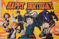 144pc Anime My Hero Academia Party Supplies Birthday Decor Set Party Favors Bags