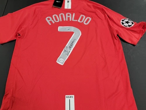 Cristiano Ronaldo Signed Autographed Portugal Soccer Jersey Fanatics Authentic