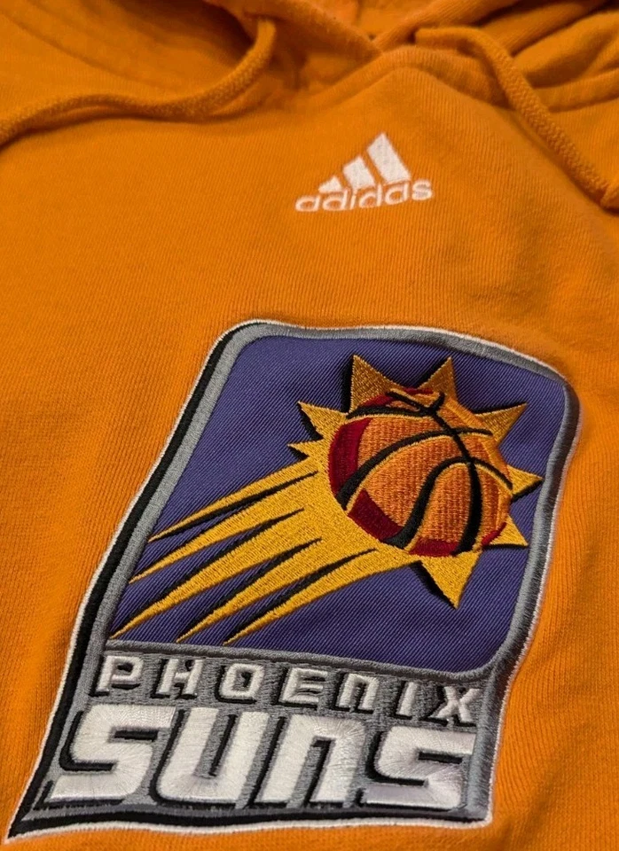 Sudadera con capucha vintage Y2K Adidas Streetwear NBA Phoenix Suns baloncesto talla 2XL Foto 2 de 4