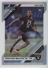 2019 Donruss Rookies Press Proof Silver Die-Cut 56/75 Trayvon Mullen Jr #269 we5