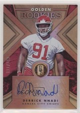 2018 Panini Gold Standard Golden Rookies 111/149 Derrick Nnadi #GR-DN Auto x7n
