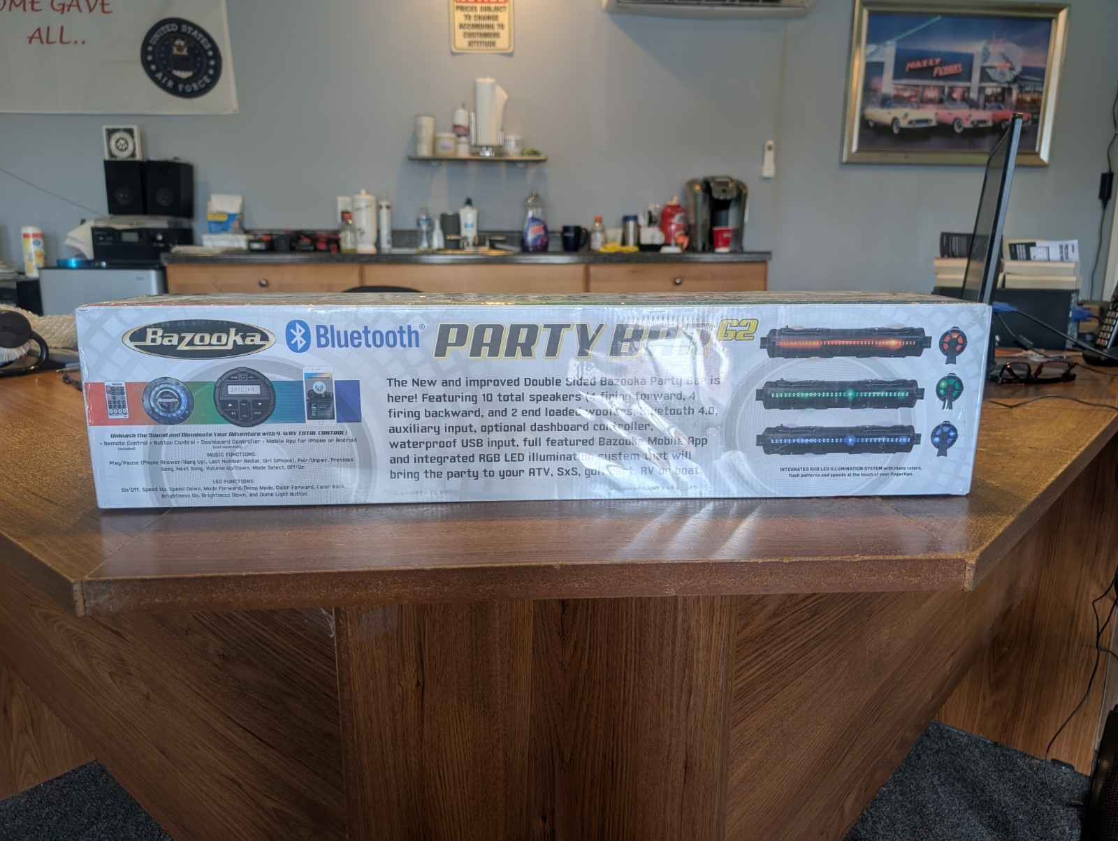 BAZOOKA BAZOOKA BLUETOOTH G2 PARTY BAR  BPB24-DS-G2