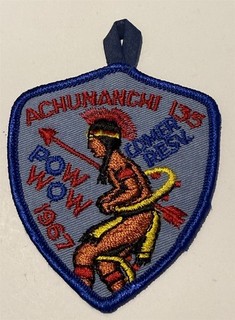 OA Lodge 135 Achunanchi 1967 Pow Wow Boy Scout MX6