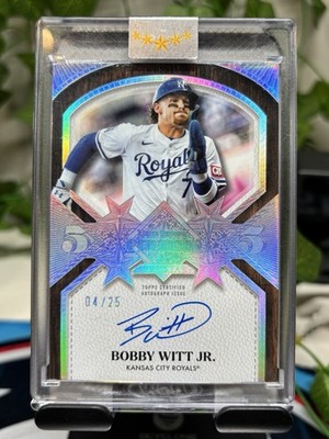 2025 Topps Five Star Bobby Witt Jr. Five Tool Phenom Auto #04/25 FTPA-BWJ Royals