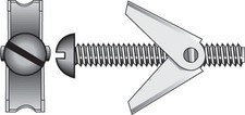 Hillman 5027 Zinc-Plated Steel Toggle Bolt 3-1/6 x 3 in. (Pack of 10)