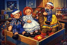 Awake Asleep Raggedy Ann & Andy Sewing Pattern McCall 914 12