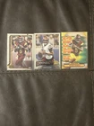 2025 Topps Chrome Football Jayden Daniels Card Lot (3) Washington Commanders