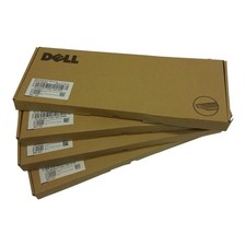 Lot of 4 Dell USB Keyboard KB212-B 0DJ454 New Open Box - Surface Scratches
