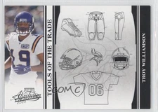 2006 Playoff Absolute Memorabilia Tools of the Trade Black /50 Troy Williamson