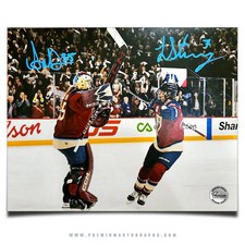 Ann-Renee Desbiens & Laura Stacey Montreal Victoire PWHL Signed 8x10 Photograph