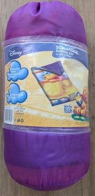 weicher Kinder Schlafsack Winnie Pooh 145cm x 76cm super Zustand