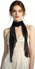 Georgette Scarf - Lightweight Shawl Wrap,Elegant Dance Travel