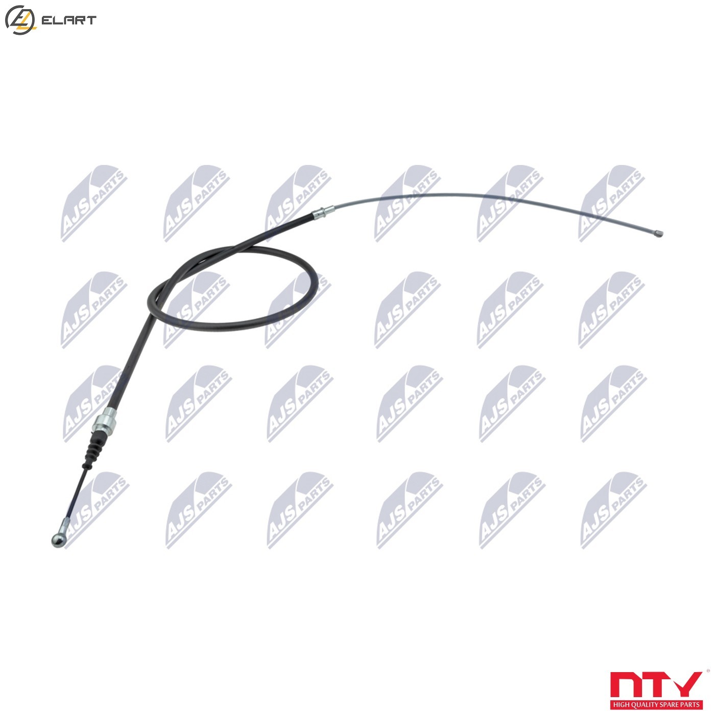 CABLE PULL PARKING BRAKE HLR-SE-006 FOR SKODA FABIA/II/Combi VW SEAT CEVA 1.2L