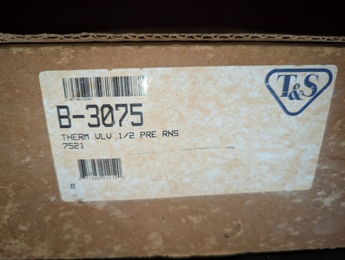 T&S B-3075 VALVOLA TERMICA 1/2 PRE RNS 7521 - Foto 7 di 7