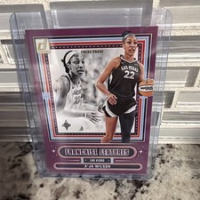 2025 Panini Donruss WNBA - Franchise Features A'ja Wilson #11 Press Proof Purple