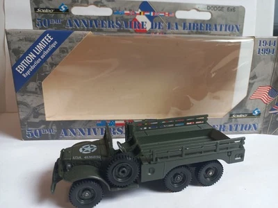 Solido 1/50 , Dodge US 6x6, 50e Anniv D DAY 6 Juin 1944, Neuf avec Boîte. - Photo 1/4