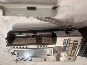 Vintage 1983 Panasonic Travelvision TR-1030P Portable TV AC/DC 4-Way.