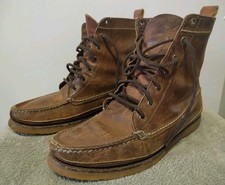 Red Wing 4592 Wabasha Moccasin Boots Copper Rough & Tough Super Rare Size 9 E US