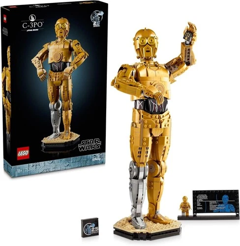 LEGO Star Wars C-3PO Buildable Droid Figure, 75398 - No Import Fees