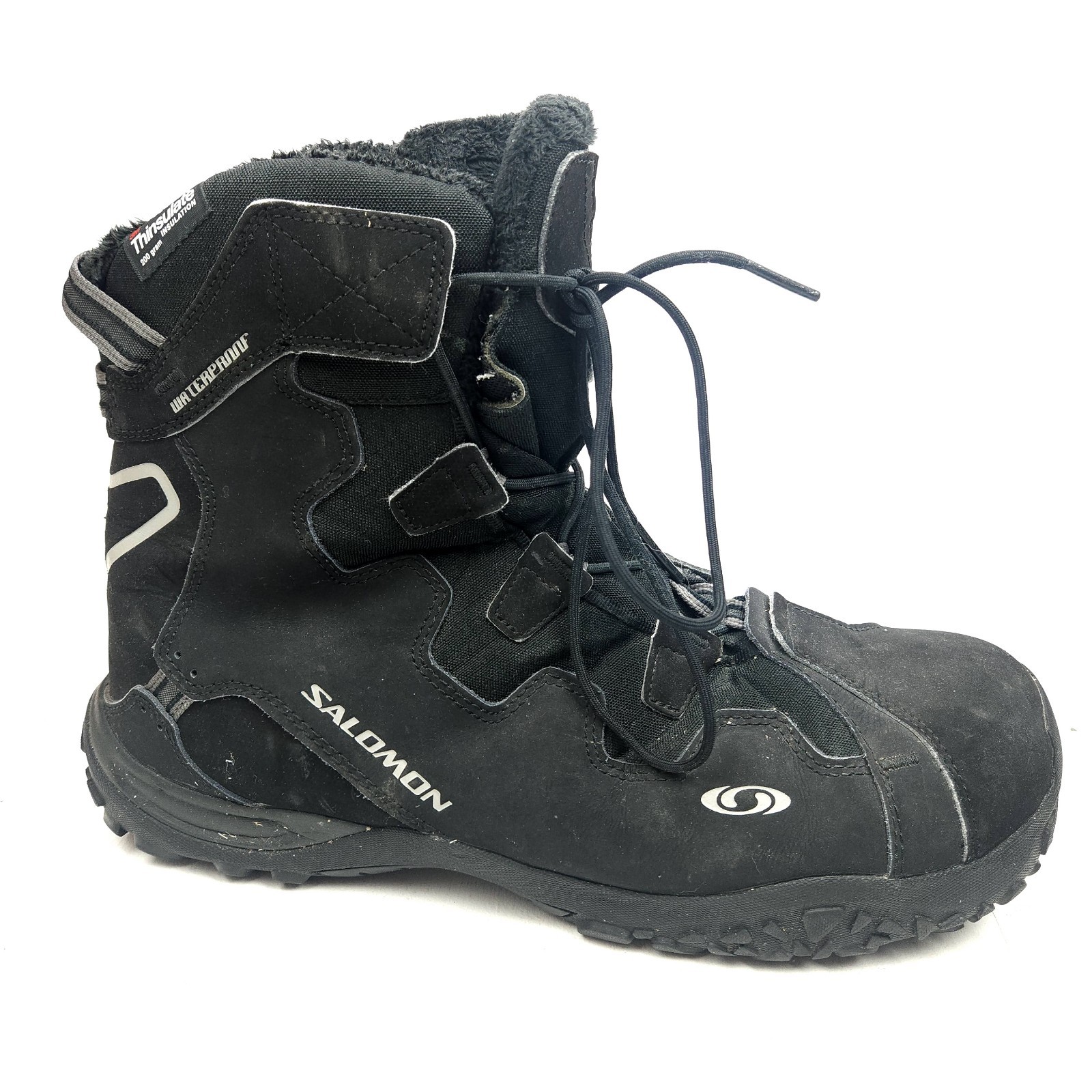 Stivali impermeabili Salomon Snowtrip neri Thinsulate 200 grammi da uomo taglia 14