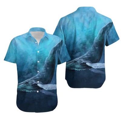 Whale Hawaiian Shirt