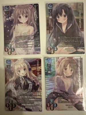 4x Lycee Overture Cabbage Soft 1.0 KR Lot Foils Holos