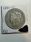 1880-CC Morgan Silver Dollar $1 XF Key Date CC