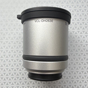 Sony VCL-DH2630 2.8x Teleconverter Lens for Sony Cameras, Silver w/ Pouch
