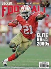 New November 2025 Beckett Football Card Price Guide Magazine With Frank Gore