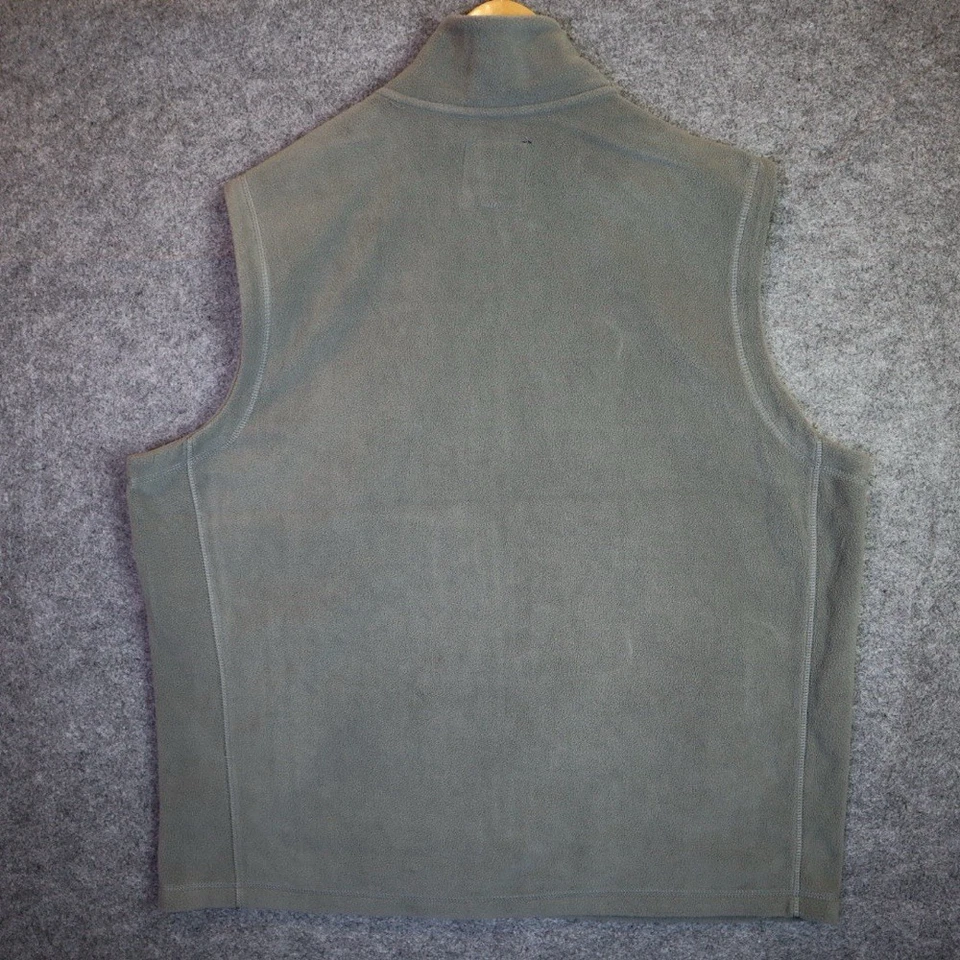 NFL x Darius Rucker Chicago Bears Fleece Vest Gray Mens XL Official Team Apparel - Image 2 of 4