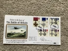 GB QEII 1990 Gallantry Battle Of Britain Benham FDC Biggin Hill -Signed