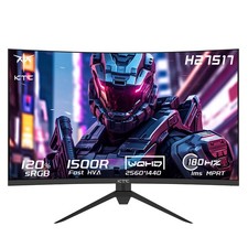 KTC 27-Zoll Curved Gaming Monitor HDR10,1ms Gaming PC,1500R Computer Monitore