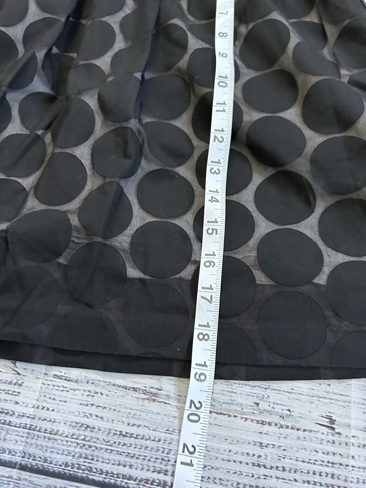 Maurices 女式 L 码黑色圆点拉内衬裙芭蕾舞芯 — 第 3/4 张图片