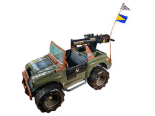 Action Man 4X4 Jeep 1998 Patrouille Véhicule Complet & Lanceur Vintage Années 90