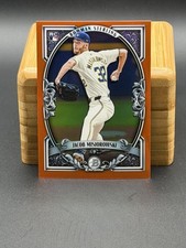 Jacob Misiorowski 2026 Bowman Chrome Sterling True Orange /25 RC Brewers Rookie
