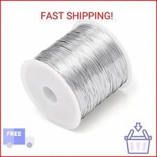 328Ft 0.4MM Jewelry Wire, 26 Gauge Tarnish Resistant Beading Wire for Jewelry Ma