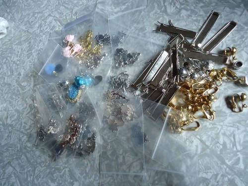Jewelry Making Supplies Lot Charms Metal And  Assorted Mix 10oz.