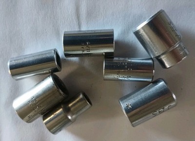 Proto 1/4'' Drive 6 Point Socket Lot 
