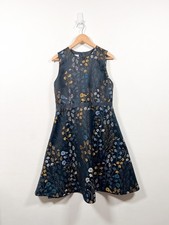 Hobbs Dress UK 14 Dark Floral Flower Occasion Formal Wedding Guest Evening Laura