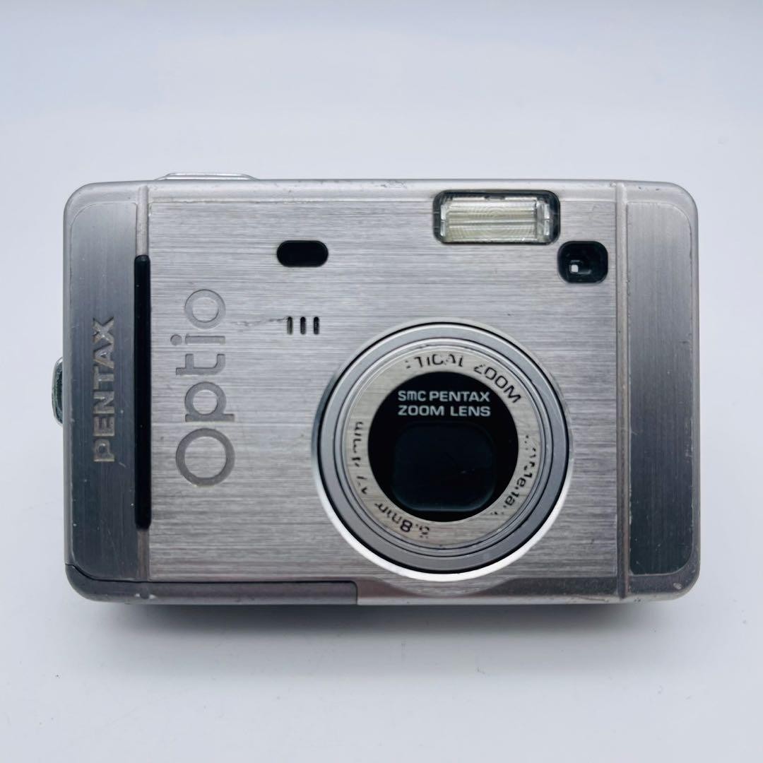 送料込★動作品★単三電池駆動 PENTAX OPTIO S30 オールドコンデジ Operation confirmed] PENTAX OPTIO S30 Compact digital camera