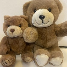 Teddy Bear Plush Lot Of 2 7 And 10 Inches