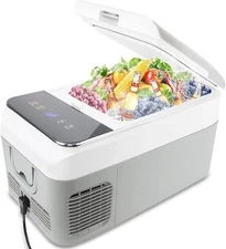 AUTOOMMO 27 Quarts Car Refrigerator (-4℉~50℉), Portable Car Freezer Fridge