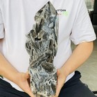 Natural Sphalerite ore Quartz Obelisk Quartz Crystal Reiki Healing 5000g — photo 1