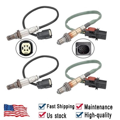 4pcs Oxygen O2 Sensor Upstream&Downstream For 2015-2017 Ford F-150 2.7L Turbo