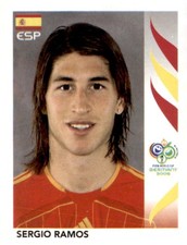 Sergio Ramos Spain 2006 Panini World Cup Sticker #538
