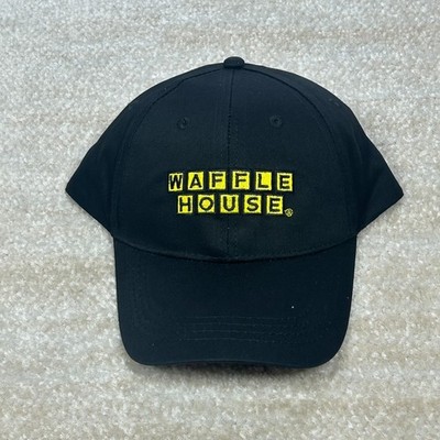 Waffle House Embroidered Logo Baseball Cap Hat Unisex Adult OS Black