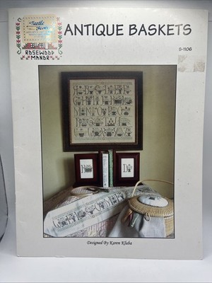 Rosewood Manor Antique Baskets Karen Kluba Chart Cross Stitch S1106